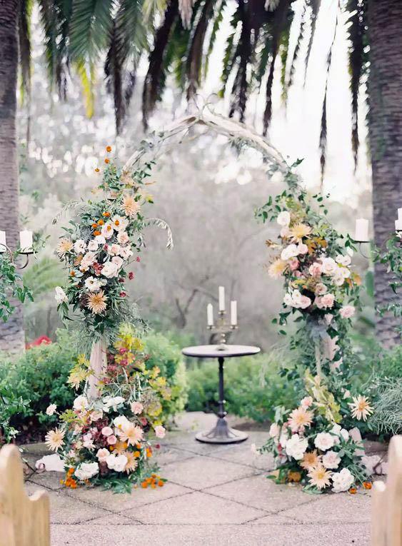 Amazing Wedding Arch Flowers