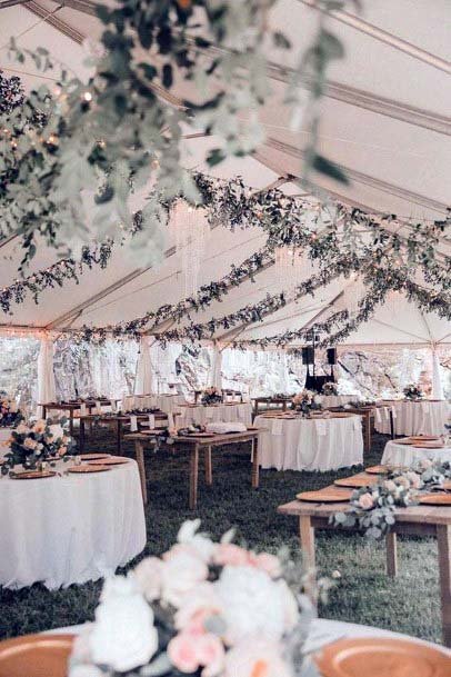 Amazing Wedding Tent Decorations