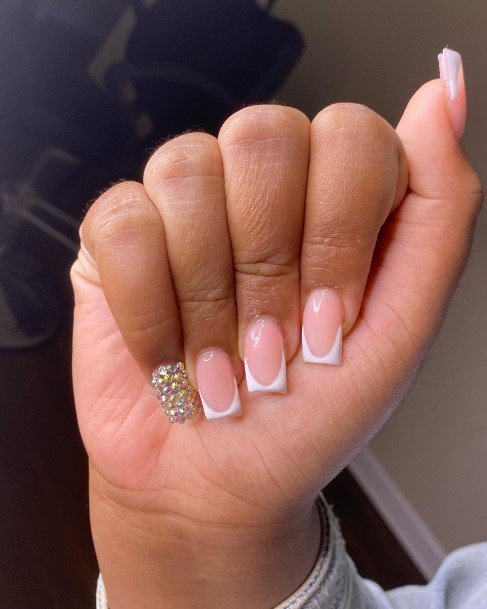 Amazing White French Nail Ideas For Women