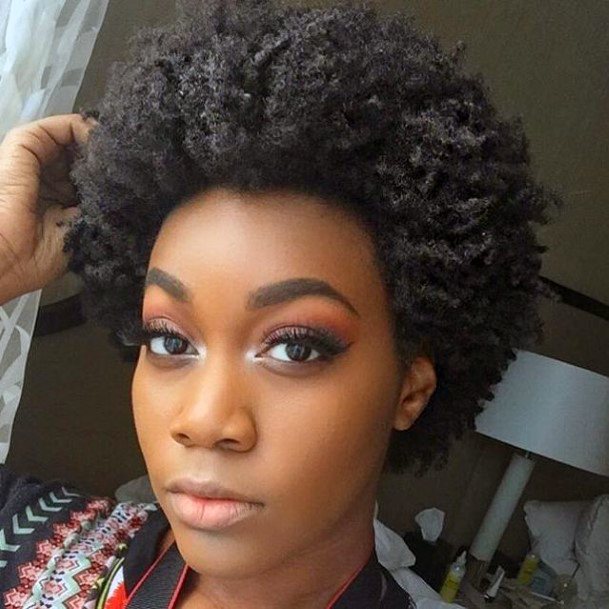 Top 60 Best Afro Hairstyles For Women - Feminine Power Looks