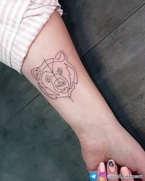 bear tattoos for women