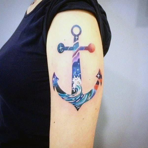 Top 80 Best Anchor Tattoo Designs For Women - Female Maritime Ideas