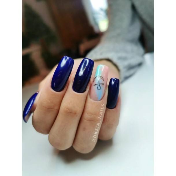 Anchor Nails For Girls