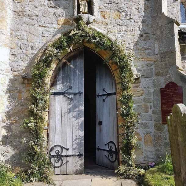 Ancient Church Wedding Decorations