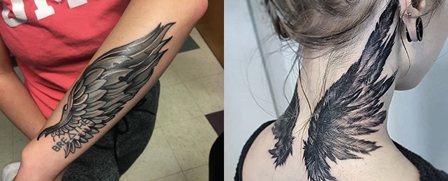 Top 100 Best Angel Wings Tattoo Designs For Women – Elegant Symbolic Ideas