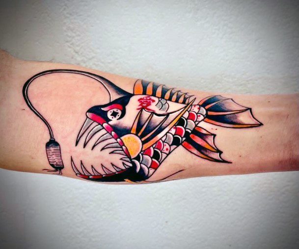 Anglerfish Tattoo Feminine Designs