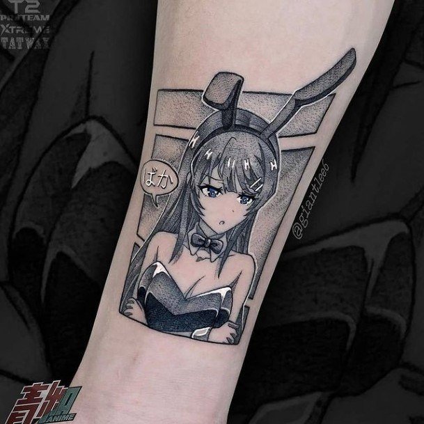 Anime Tattoos Female Design Ideas