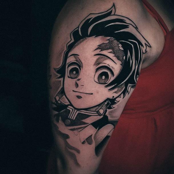 Anime Womens Tattoos Designs