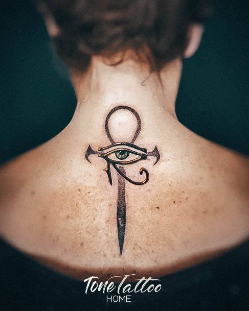 Ankh Womens Feminine Ankh Tattoos