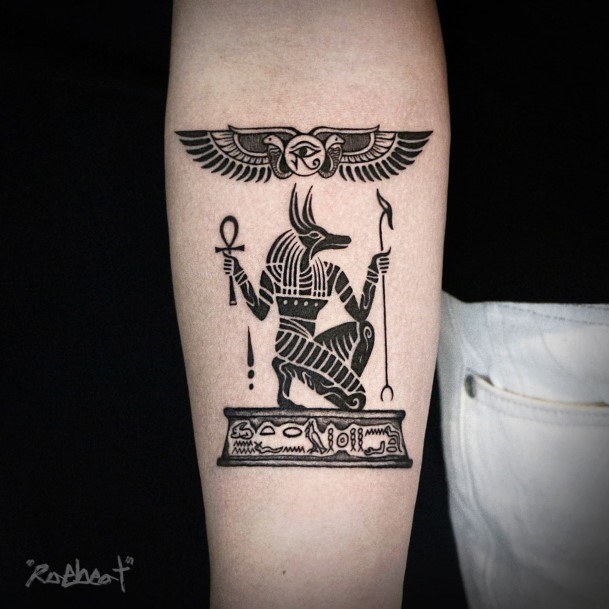 Anubis Tattoo Feminine Designs