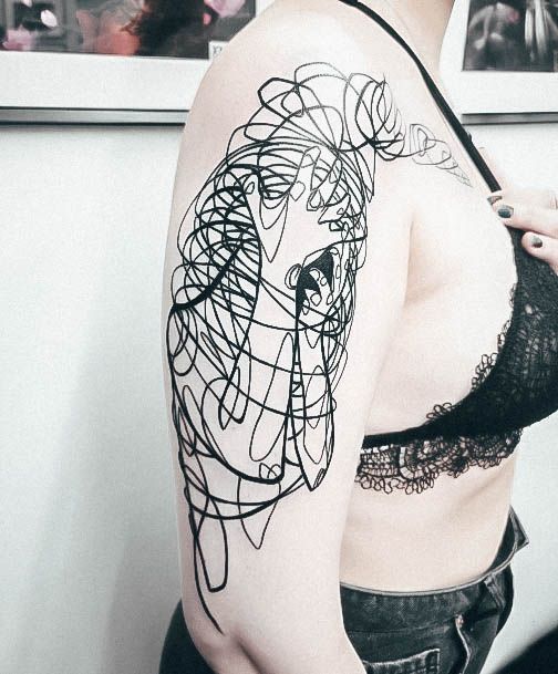 Anxiety Tattoo Feminine Designs