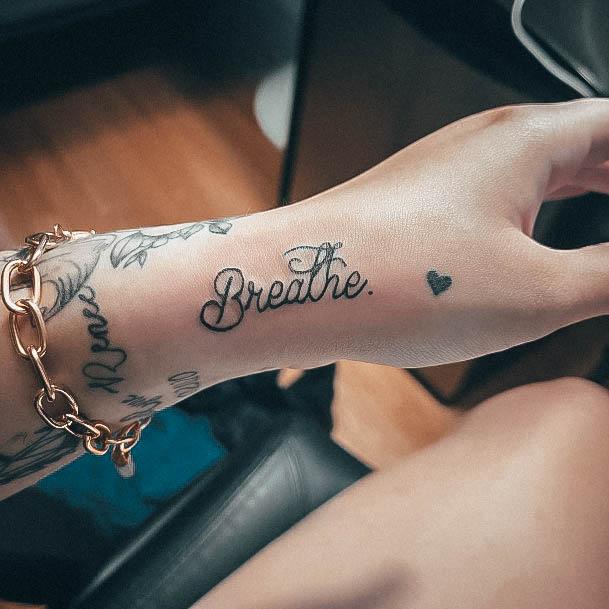 Top 100 Best Anxiety Tattoos For Women - Emotion Design Ideas