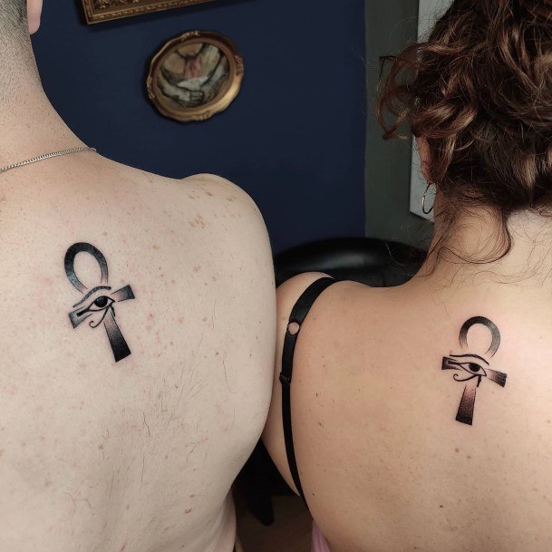 Appealing Womens Ankh Tattoos