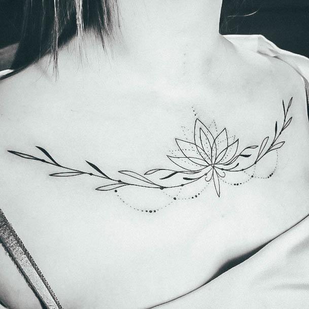 Appealing Womens Black And White Tattoos