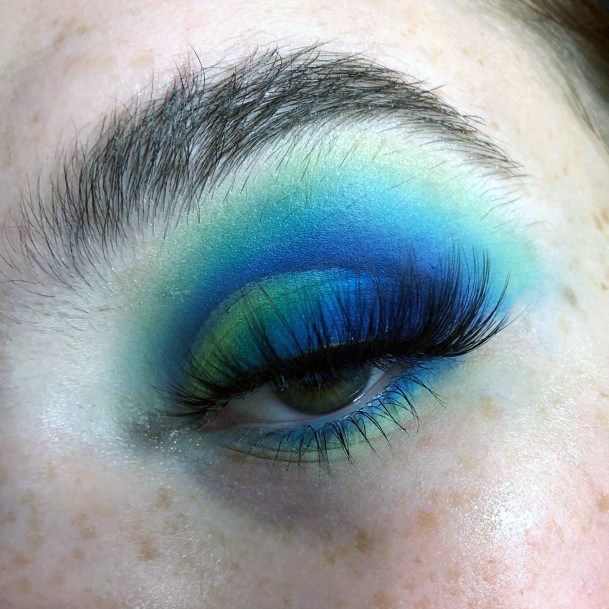 Appealing Womens Blue Eyeshadow