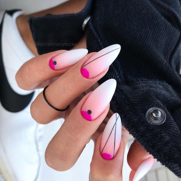 Appealing Womens Bright Ombre Nails