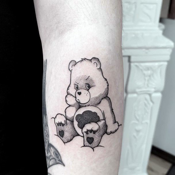 Anna Tattoos  Illustration  I have the best job  Cheeky goth Care Bear    Facebook