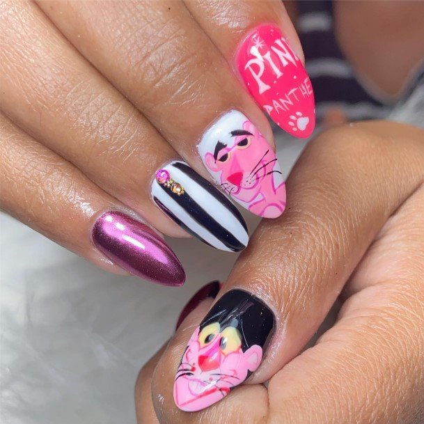 Appealing Womens Cartoon Nails