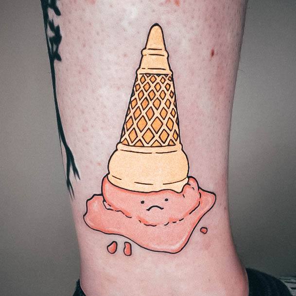 Appealing Womens Food Tattoos