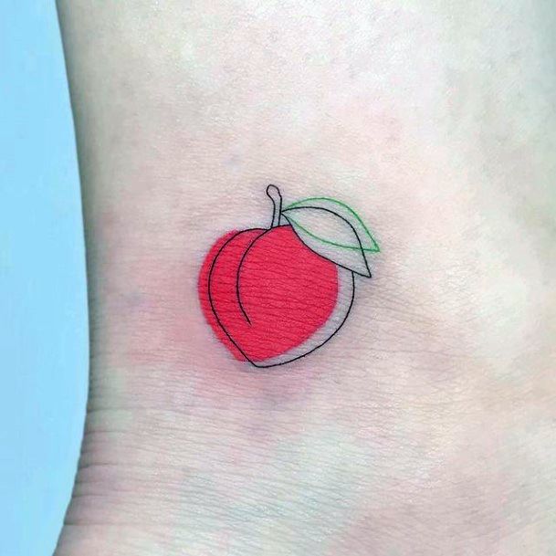 Appealing Womens Fruit Tattoos