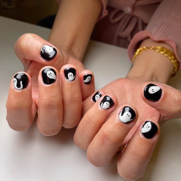 Appealing Womens Ghost Nails