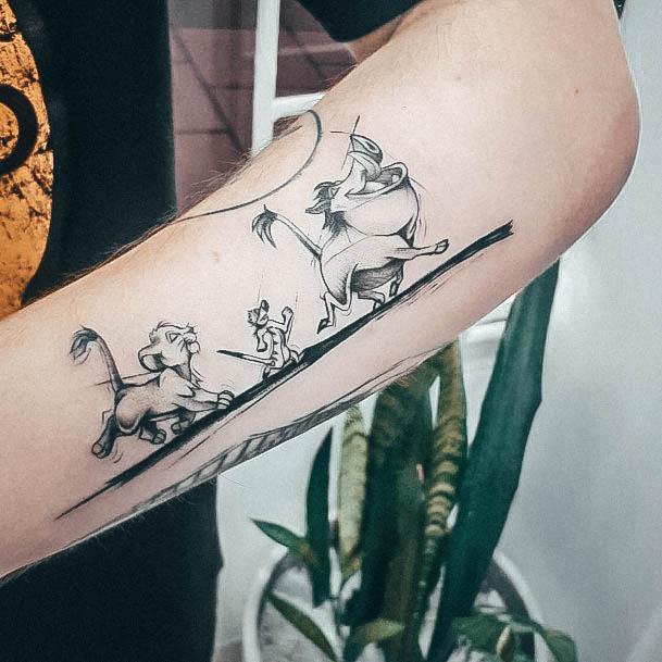 Appealing Womens Hakuna Matata Tattoos