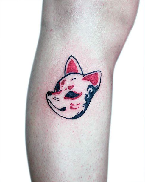 Appealing Womens Kitsune Tattoos