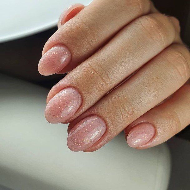 Appealing Womens Light Nude Nails