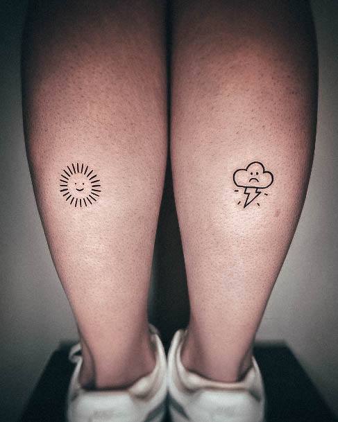 Appealing Womens Lightning Bolt Tattoos