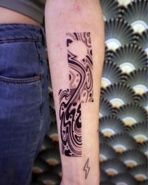 Appealing Womens Marble Tattoos