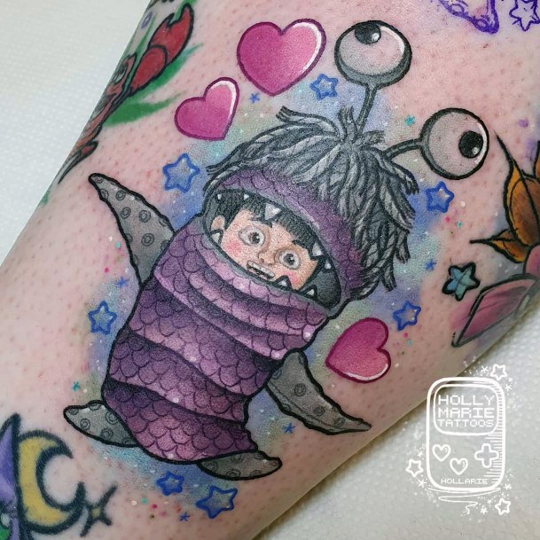 Appealing Womens Monsters Inc Tattoos