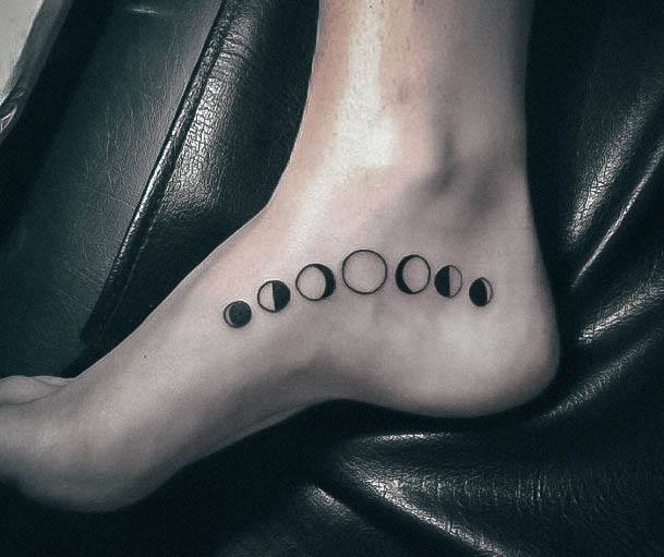 Appealing Womens Moon Tattoos