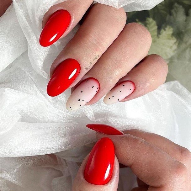 Appealing Womens Nail Designs Hot Red