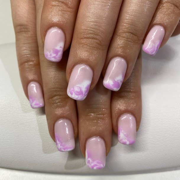 Appealing Womens Pale Pink Nails