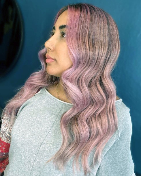 Appealing Womens Pink Hairstyless