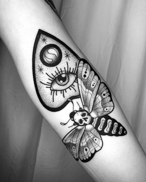 Appealing Womens Planchette Tattoos