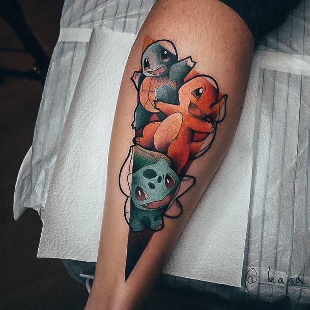 Appealing Womens Pokemon Tattoos