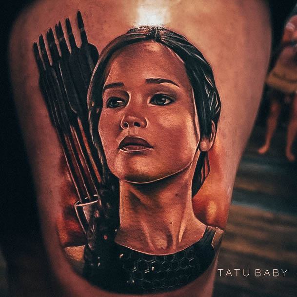 Appealing Womens Portrait Tattoos