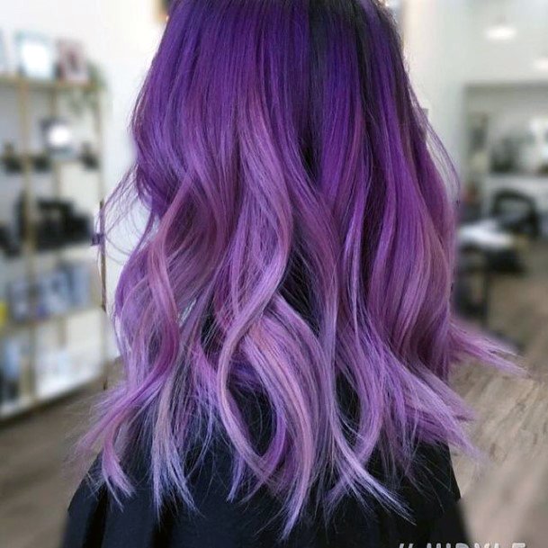 Appealing Womens Purple Hairstyless