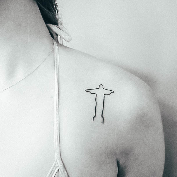 Appealing Womens Religious Tattoos