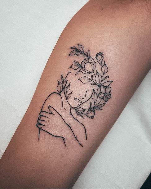 Appealing Womens Self Love Tattoos