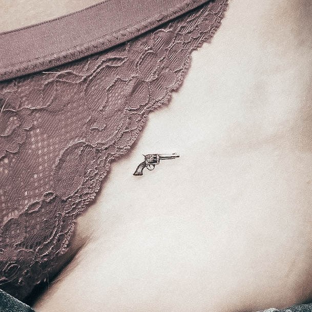 Appealing Womens Small Hip Tattoos