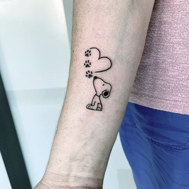 10 Best Snoopy Tattoo Ideas Collection By Daily Hind News