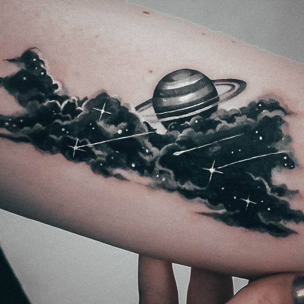 Appealing Womens Space Tattoos