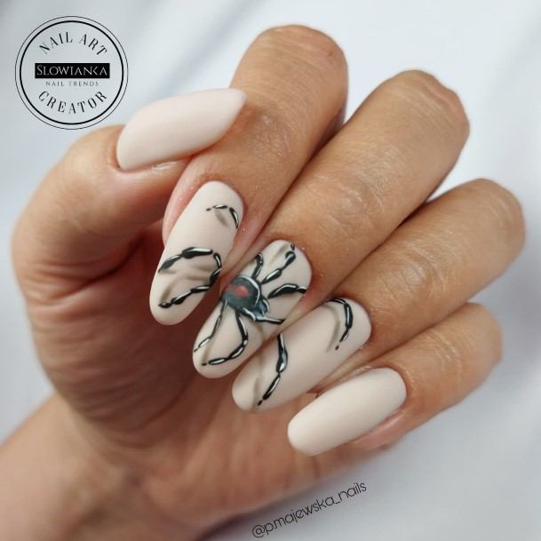 Appealing Womens Spider Nails