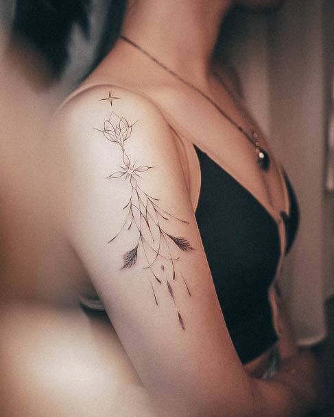 Appealing Womens Spiritual Tattoos