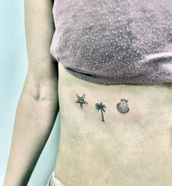 Appealing Womens Starfish Tattoos