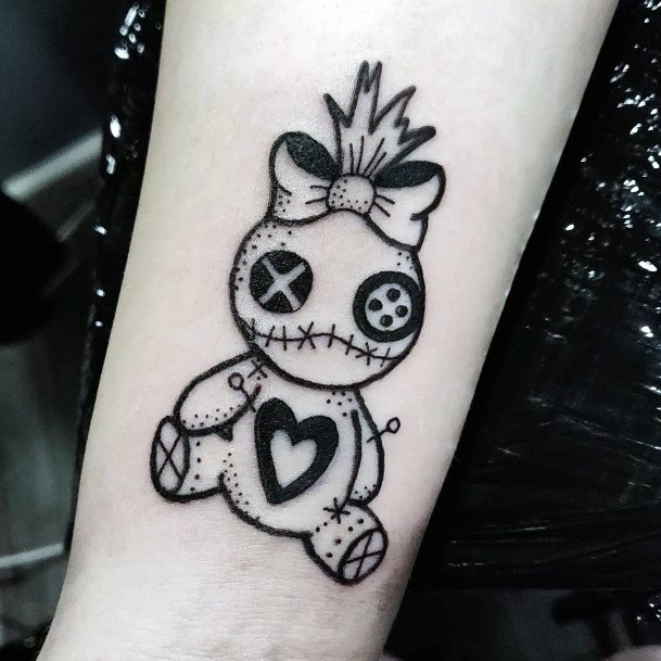 simple voodoo doll  Design of TattoosDesign of Tattoos