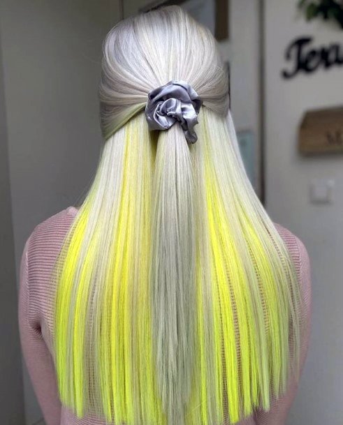 Appealing Womens Yellow Hairstyless