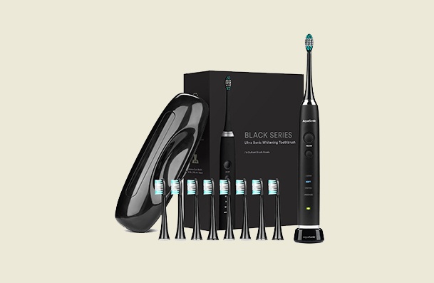 Aqua Sonic Black Series Ultra Whitening Electric Toothbrush For Women
